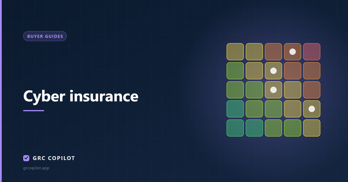 Cyber insurance: what underwriters ask, and why your answers are binding