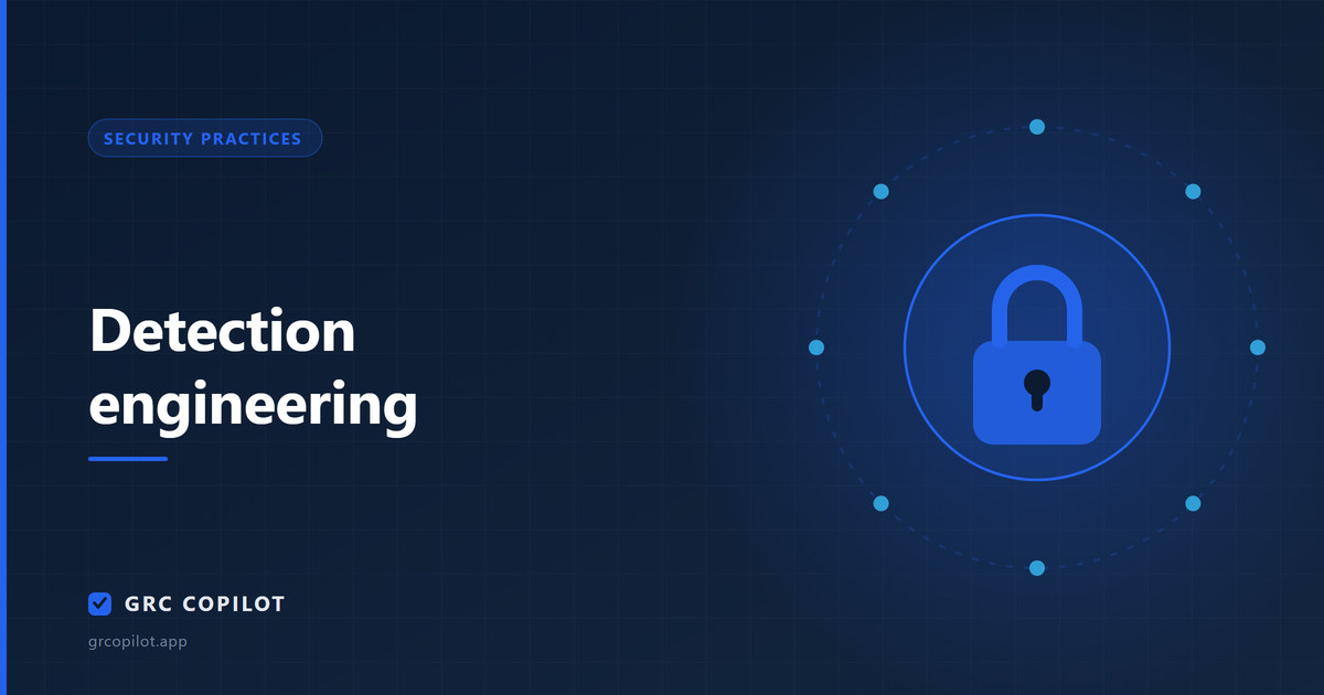 Detection engineering: why your SIEM alerts on everything and catches nothing