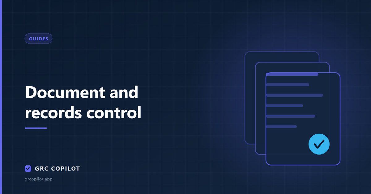 Document and records control: the boring clause that fails audits