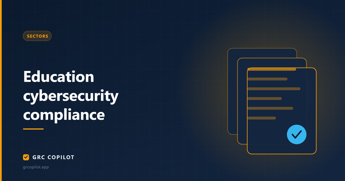 Education cybersecurity compliance: open by design, targeted anyway