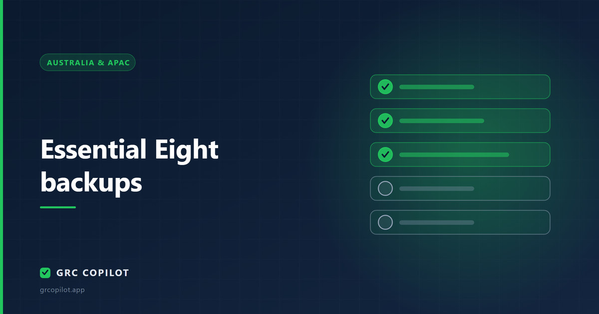Essential Eight backups: why working backups still fail the assessment