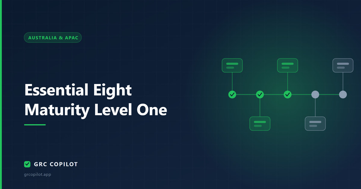 Essential Eight Maturity Level One: the requirements, strategy by strategy
