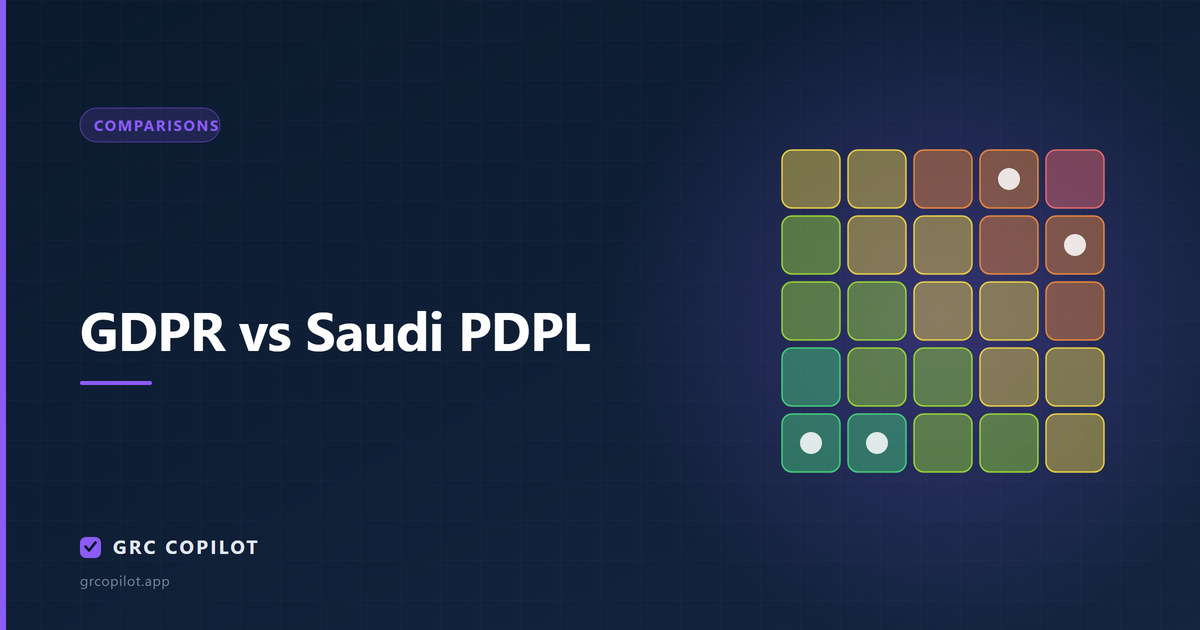 GDPR vs Saudi PDPL: what transfers, and what does not