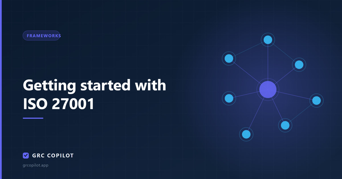 Getting started with ISO 27001