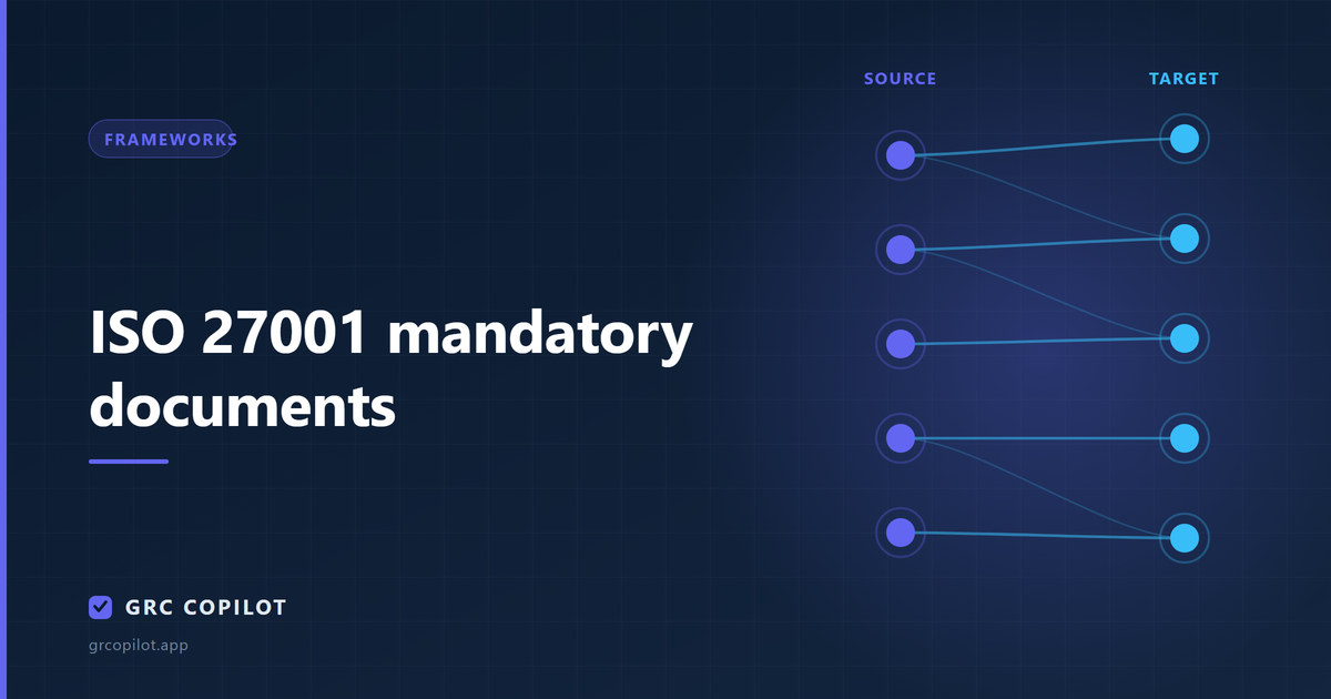 ISO 27001 mandatory documents: what you must have, and what you do not