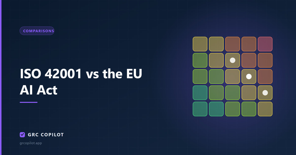 ISO 42001 vs the EU AI Act: standard versus law