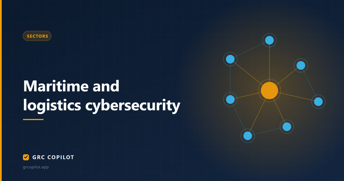 Maritime and logistics cybersecurity: when the OT floats