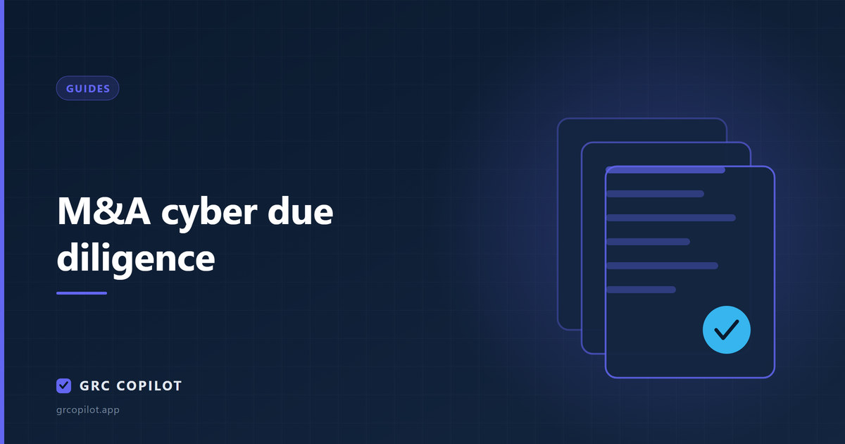 M&A cyber due diligence: you are buying their breaches too