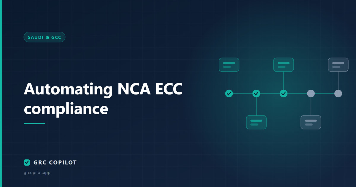 Automating NCA ECC compliance: what can and cannot be automated