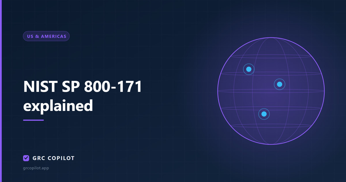 NIST SP 800-171 explained: the 110 requirements, and who they actually bind