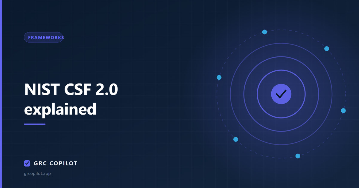 NIST CSF 2.0 explained: six functions, and why Govern was added