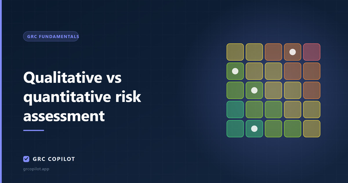 Qualitative vs quantitative risk assessment: which to use, and when