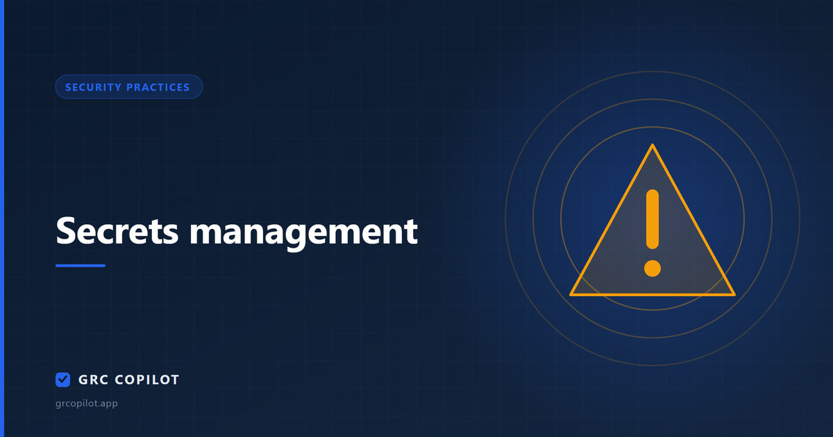 Secrets management: the credentials already in your git history