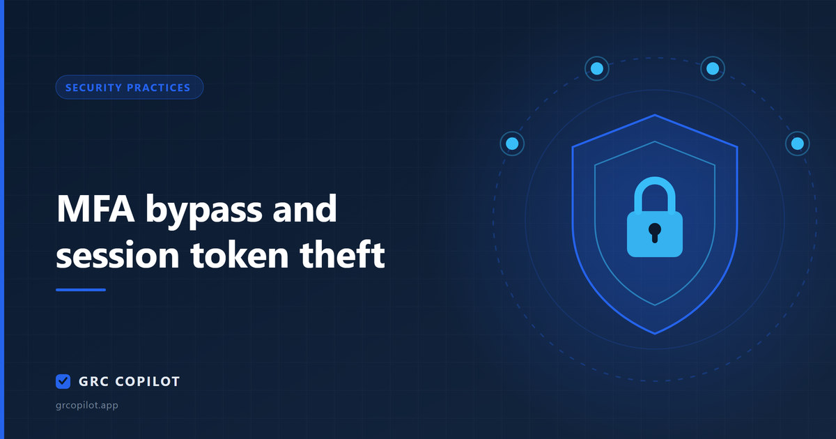 MFA bypass and session token theft: why “we have MFA” is no longer the answer