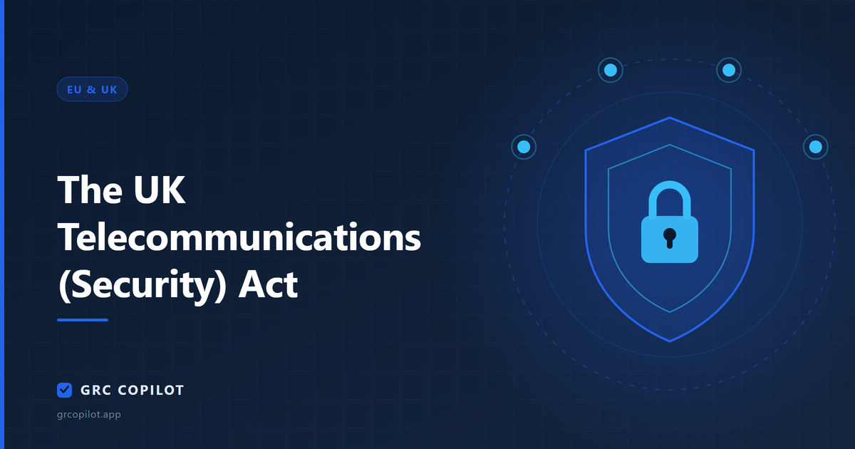 The UK Telecommunications (Security) Act: duties for network and service providers