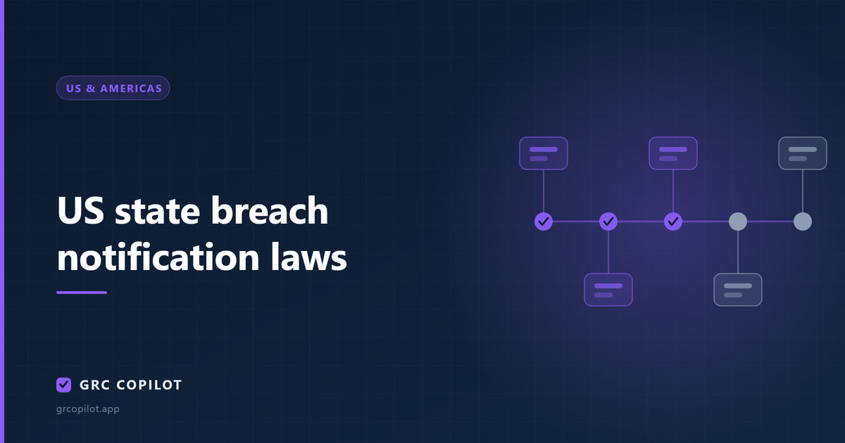 US state breach notification laws: fifty clocks, one incident