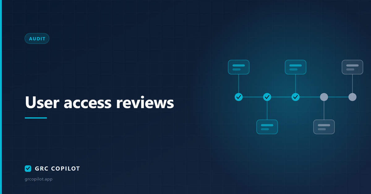 User access reviews: the control auditors fail you on most